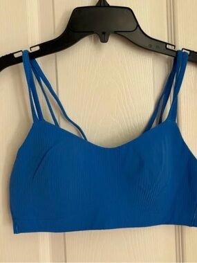 Lululemon like a cloud ribbed, Blue size 8